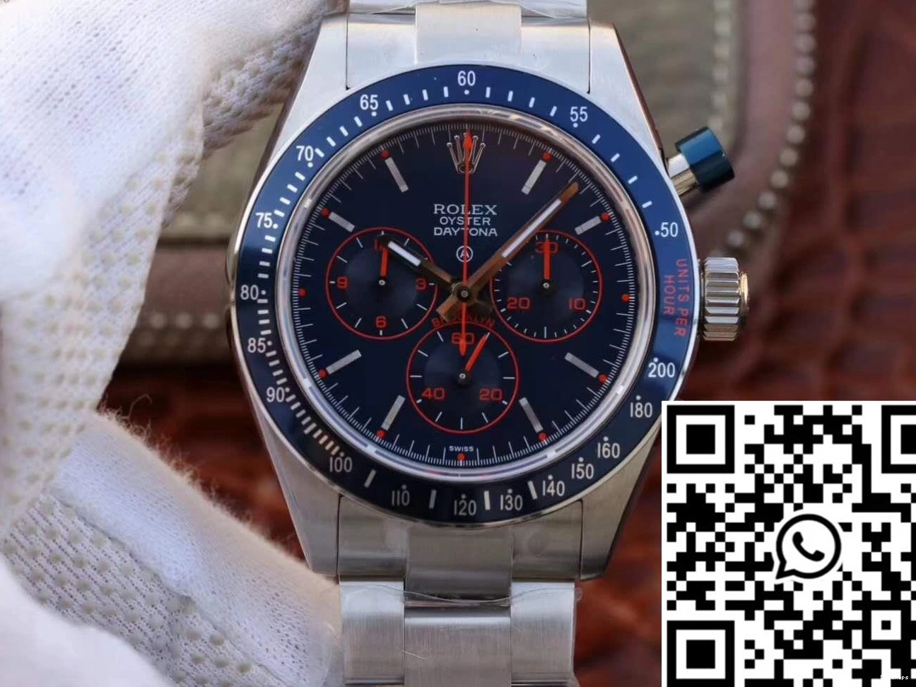 BP Factory Daytona Dial Rolex Blue Cosmograph 0329